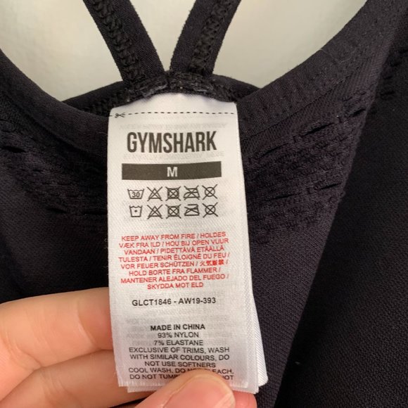 Gymshark Energy+ Seamless Crop Top - Black - Picture 3 of 3